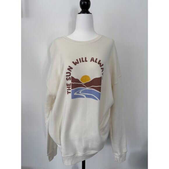 the oat collective Sweaters - Oat Collective Sunrise Sweatshirt  XL